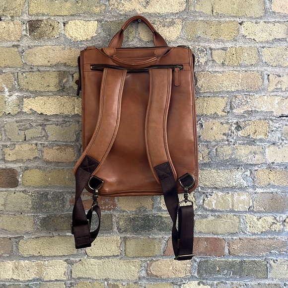 Allen Edmonds Leather Backpack - Picture 2 of 7